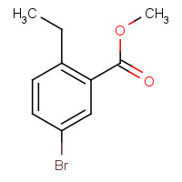 439937-54-9 methyl 5-bromo-2-ethylbenzoate chemical structure