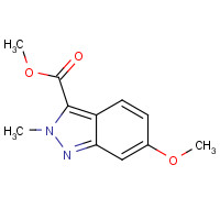 1150618-48-6 methyl 6-methoxy-2-methyl-2H-indazole-3-carboxylate chemical structure