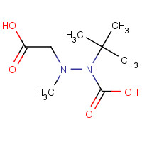 142683-66-7 Hydrazinecarboxylic acid,2-(carboxymethyl)-2-methyl-,1-(1,1-dimethylethyl) chemical structure