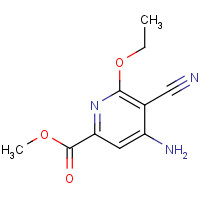 904309-88-2 methyl 4-amino-5-cyano-6-ethoxypicolinate chemical structure