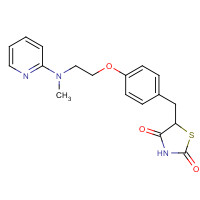 302543-62-0 Rosiglitazone hydrochloride chemical structure
