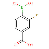 851335-07-4 4-Carboxy-2-fluorobenzeneboronic acid chemical structure