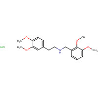 102321-59-5 N-[(2,3-dimethoxyphenyl)methyl]-3,4-dimethoxy-benzeneethanamine hydrochloride chemical structure