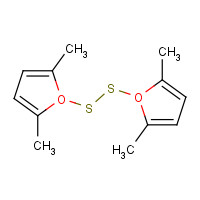 28588-73-0 3,3'-dithiobis[2,5-dimethylfuran] chemical structure