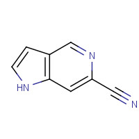 1082040-98-9 1H-pyrrolo[3,2-c]pyridine-6-carbonitrile chemical structure