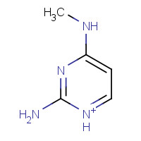 1004-18-8 2,4-Pyrimidinediamine,N4-methyl-(9CI) chemical structure