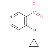 380605-28-7 4-(CYCLOPROPYLAMINO)-3-NITROPYRIDINE chemical structure