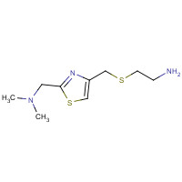 78441-62-0 2-(Dimethylaminomethyl)-4-(2-aminoethylthiomethyl)thiazole chemical structure