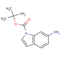 219508-62-0 1-BOC-6-AMINOINDOLE chemical structure