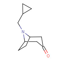 1184918-93-1 8-(cyclopropylmethyl)-8-aza-bicyclo[3.2.1]octan-3-one chemical structure