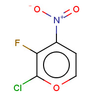 101664-56-6 2-CHLORO-3-FLUORO-4-NITROPYRIDINE N-OXIDE chemical structure
