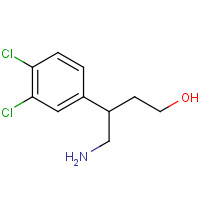152298-51-6 4-Amino-3-(3,4-dichlorophenyl)-1-butanol chemical structure