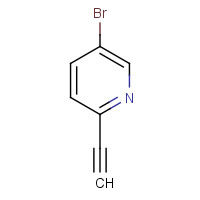 111770-86-6 5-BROMO-2-ETHYNYLPYRIDINE chemical structure