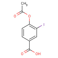 190067-59-5 4-ACETOXY-3-IODOBENZOIC ACID chemical structure