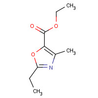 79851-60-8 ethyl 2-ethyl-4-methyloxazole-5-carboxylate chemical structure