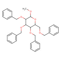 53008-63-2 Methyl 2,3,4,6-Tetra-O-benzyl-a-D-galactopyranoside chemical structure