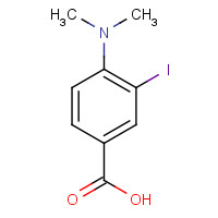98952-63-7 4-(dimethylamino)-3-iodobenzoic acid chemical structure