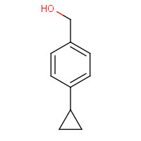 454678-87-6 (4-cyclopropylphenyl)methanol chemical structure