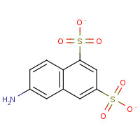118-33-2 2-Naphthylamine-5,7-disulfonic acid chemical structure