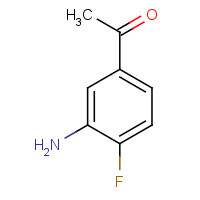 2002-82-6 4-FLUORO-3-AMINO-ACETOPHENONE chemical structure