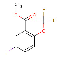 1131605-40-7 methyl 5-iodo-2-(trifluoromethoxy)benzoate chemical structure