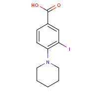 1131614-26-0 3-iodo-4-(piperidin-1-yl)benzoic acid chemical structure
