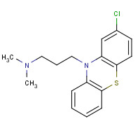 50-53-3 Chlorpromazine chemical structure