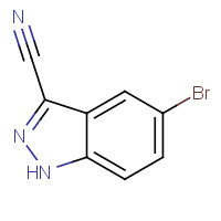 201227-39-6 5-Bromo-1H-indazole-3-carbonitrile chemical structure