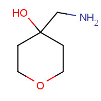 783303-73-1 4-(aminomethyl)tetrahydro-2H-pyran-4-ol chemical structure
