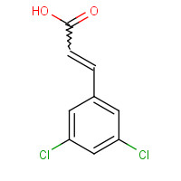 90418-21-6 3,5-Dichlorocinnamic acid chemical structure