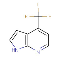 1092579-96-8 4-(trifluoromethyl)-1H-pyrrolo[2,3-b]pyridine chemical structure