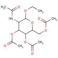 76155-50-5 ETHYL 2-ACETAMIDO-3,4,6-TRI-O-ACETYL-2-DEOXY-BETA-D-GLUCOPYRANOSIDE chemical structure