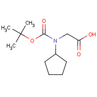 156881-63-9 Boc-D-Cyclopentylglycine chemical structure
