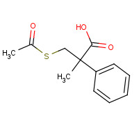 91702-98-6 2-[(Acetylthio)methyl]-phenylpropionic acid chemical structure