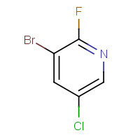 884494-87-5 3-BROMO-5-CHLORO-2-FLUOROPYRIDINE chemical structure