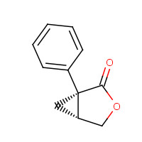 63106-93-4 (1S,5R)-1-PHENYL-3-OXA-BICYCLO[3.1.0]HEXAN-2-ONE chemical structure