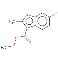 886362-69-2 6-FLUORO-2-METHYLINDOLE-3-CARBOXYLIC ACID ETHYL ESTER chemical structure