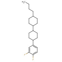 82832-58-4 TRANS,TRANS-4-(3,4-DIFLUOROPHENYL)-4''-BUTYL-BICYCLOHEXYL chemical structure