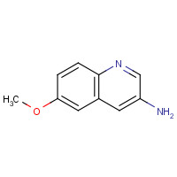 29507-86-6 3-AMINO-6-METHOXYQUINOLINE chemical structure