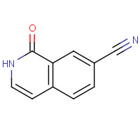 1184913-64-1 1-oxo-1,2-dihydroisoquinoline-7-carbonitrile chemical structure