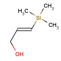59376-64-6 TRANS-3-(TRIMETHYLSILYL)ALLYL ALCOHOL chemical structure
