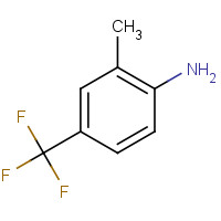 67169-22-6 2-METHYL-4-(TRIFLUOROMETHYL)ANILINE chemical structure