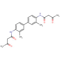 91-96-3 N,N'-(3,3'-Dimethyl-4,4'-biphenyldiyl)bis(3-oxobutanamide) chemical structure