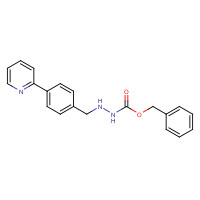 1003888-36-5 benzyl 2-(4-(pyridin-2-yl)benzyl)hydrazinecarboxylate chemical structure
