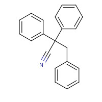 5350-82-3 2,2,3-triphenylpropanenitrile chemical structure