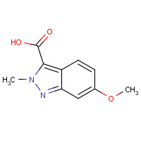 1150618-49-7 6-methoxy-2-methyl-2H-indazole-3-carboxylic acid chemical structure