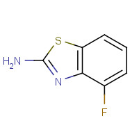 20358-06-9 2-AMINO-4-FLUOROBENZOTHIAZOLE chemical structure