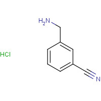 40896-74-0 3-CYANOBENZYLAMINE HYDROCHLORIDE chemical structure
