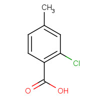 7697-25-8 2-CHLORO-4-METHYLBENZOIC ACID chemical structure