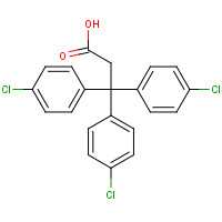2168-06-1 3,3,3-Tris(4-Chlorophenyl) Propionic Acid chemical structure